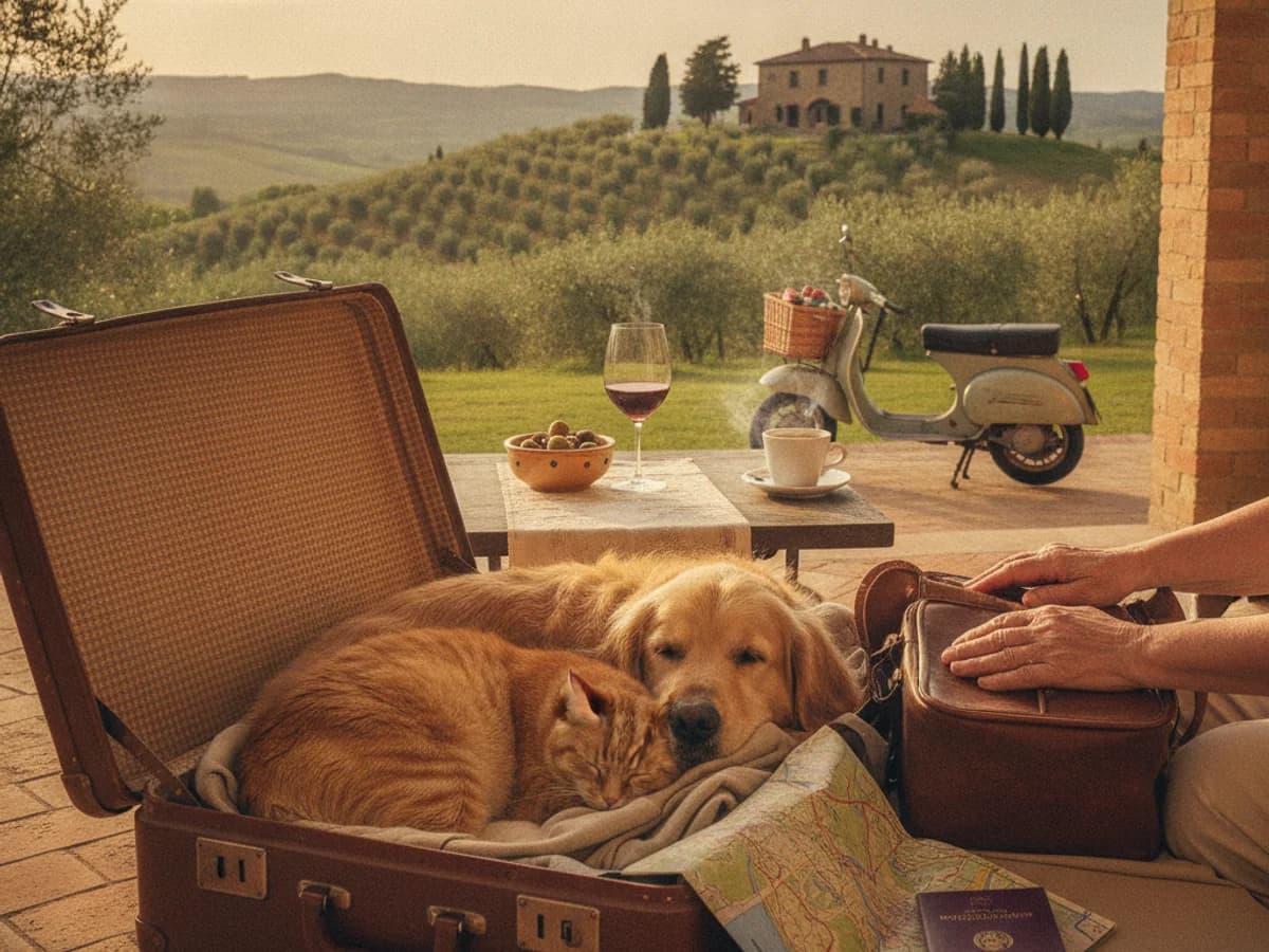 Moving to Italy with Pets: A Retiree's Complete Guide