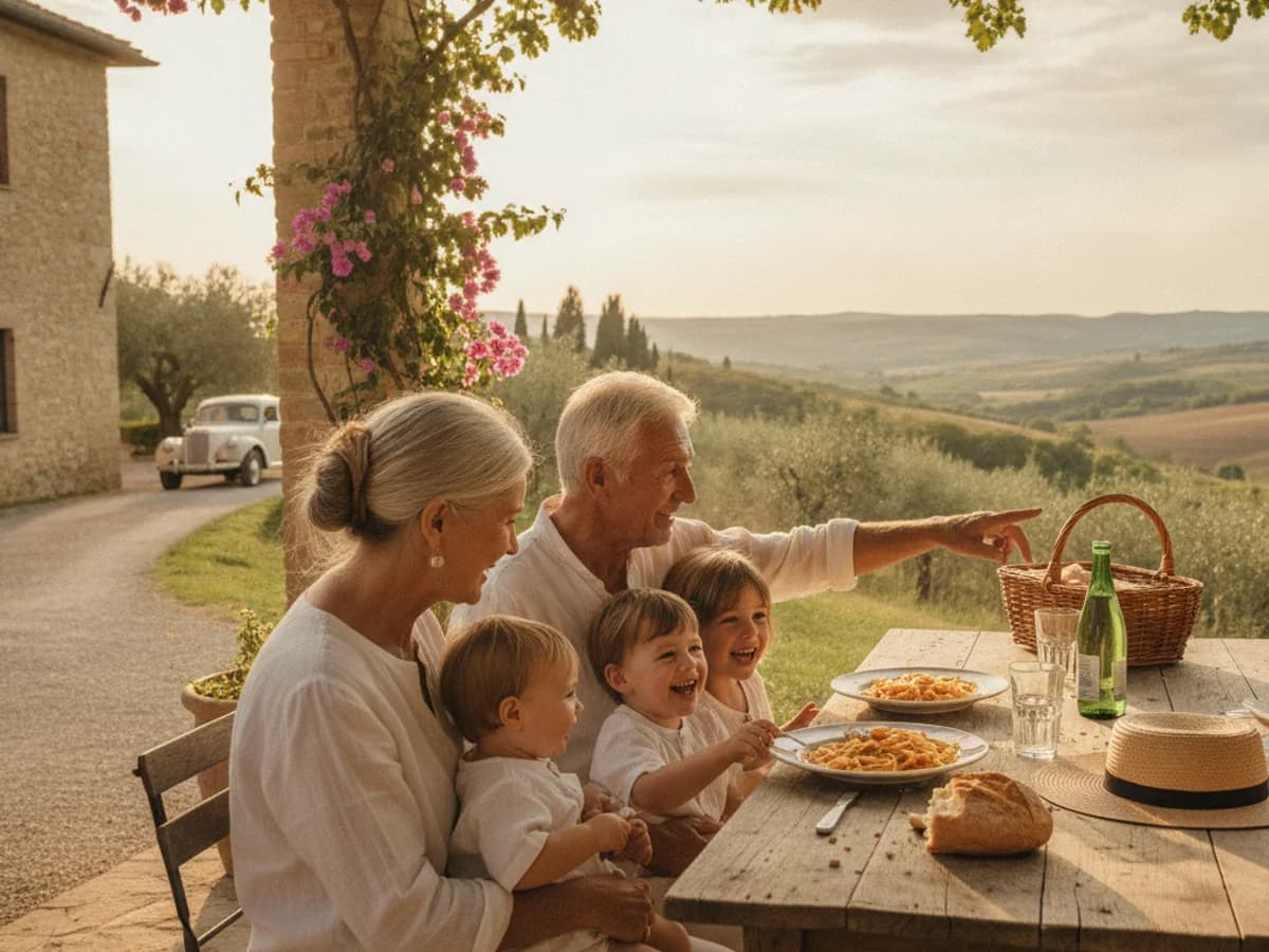 Pensionera i Italien med barnbarn: Familjetips 2026