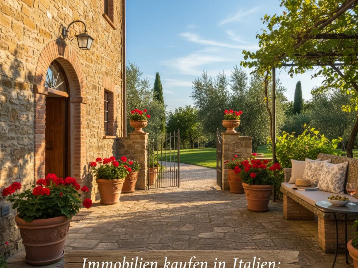 Immobilien kaufen in Italien: Praktischer Ratgeber für Rentner