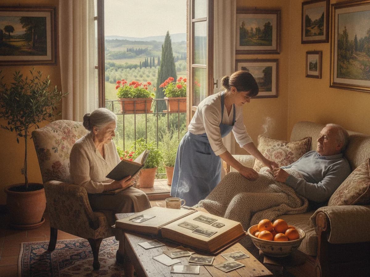 Aide à domicile en Italie : ce que savent les retraités